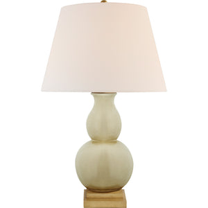 Gourd Form Small Table Lamp - Visual Comfort Table Lamps