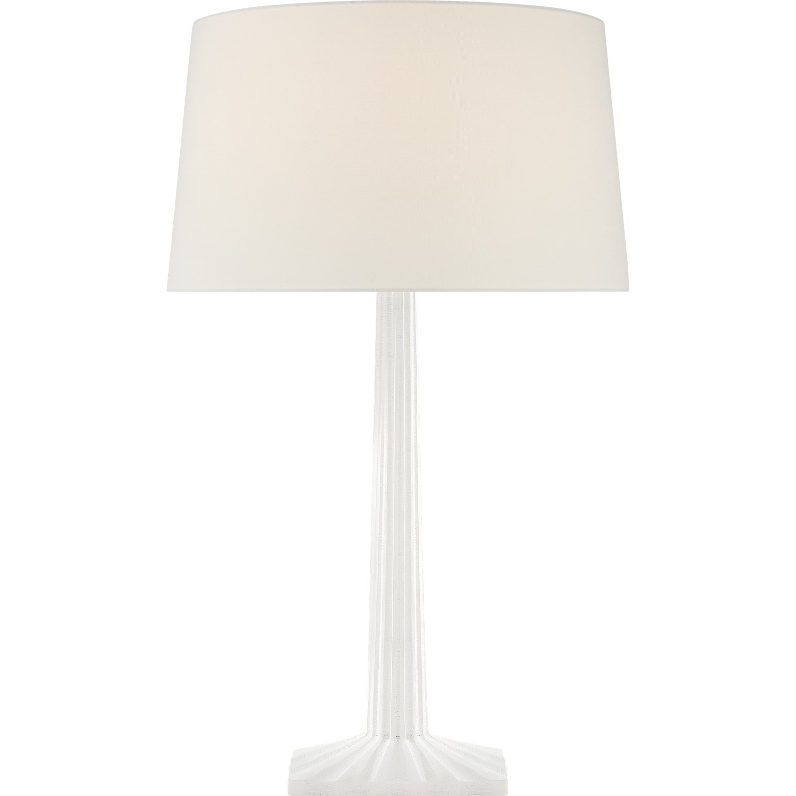 Strie Fluted Column Table Lamp - Visual Comfort Table Lamps