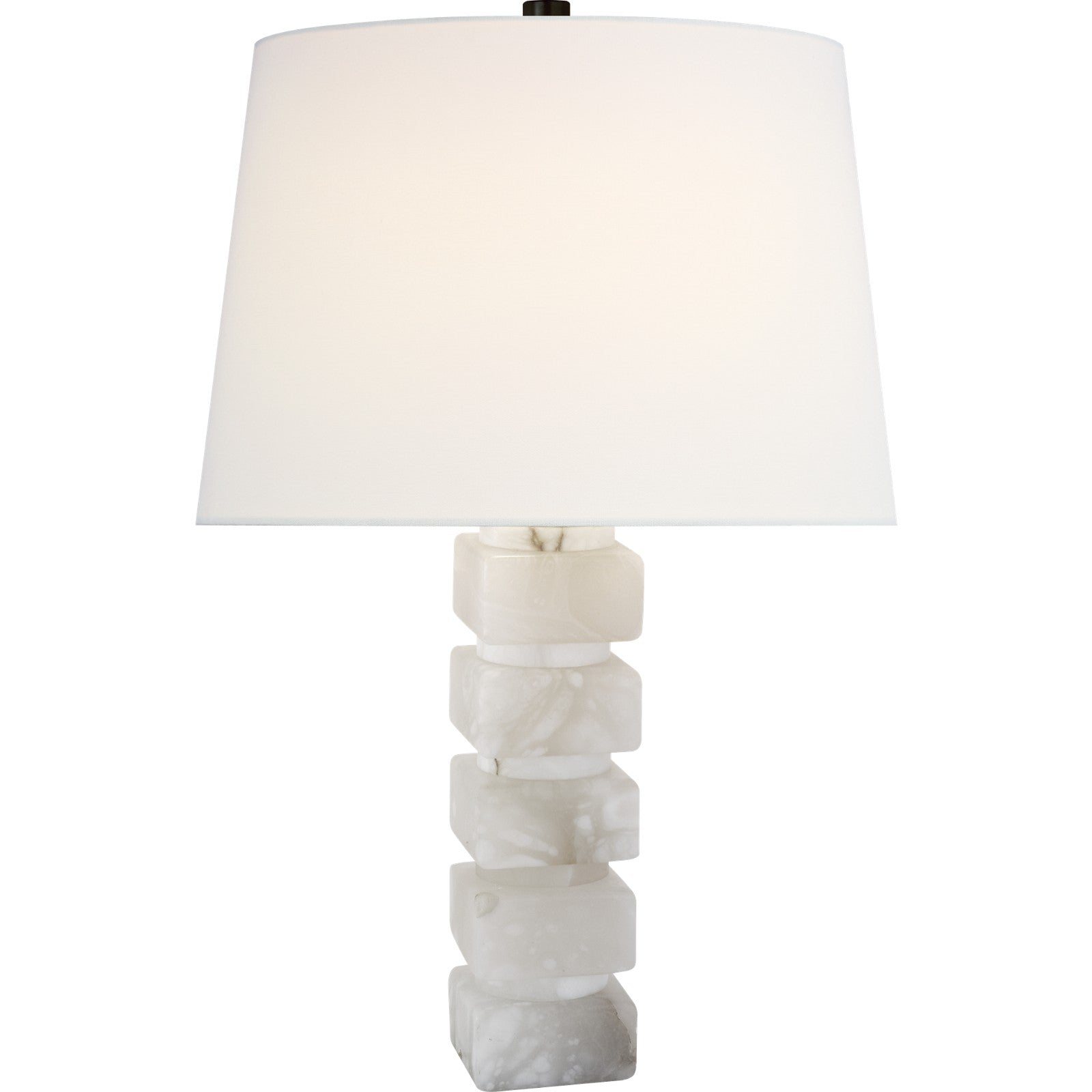 Square Chunky Stacked Table Lamp - Visual Comfort Table Lamps
