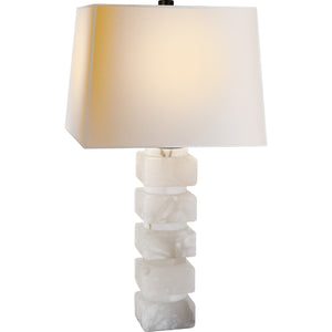 Square Chunky Stacked Table Lamp - Visual Comfort Table Lamps