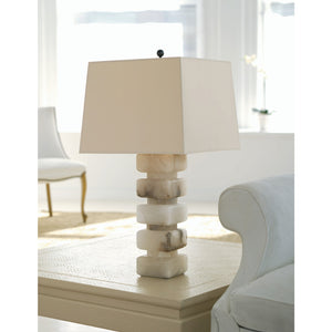 Square Chunky Stacked Table Lamp - Visual Comfort Table Lamps