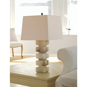 Square Chunky Stacked Table Lamp - Visual Comfort Table Lamps