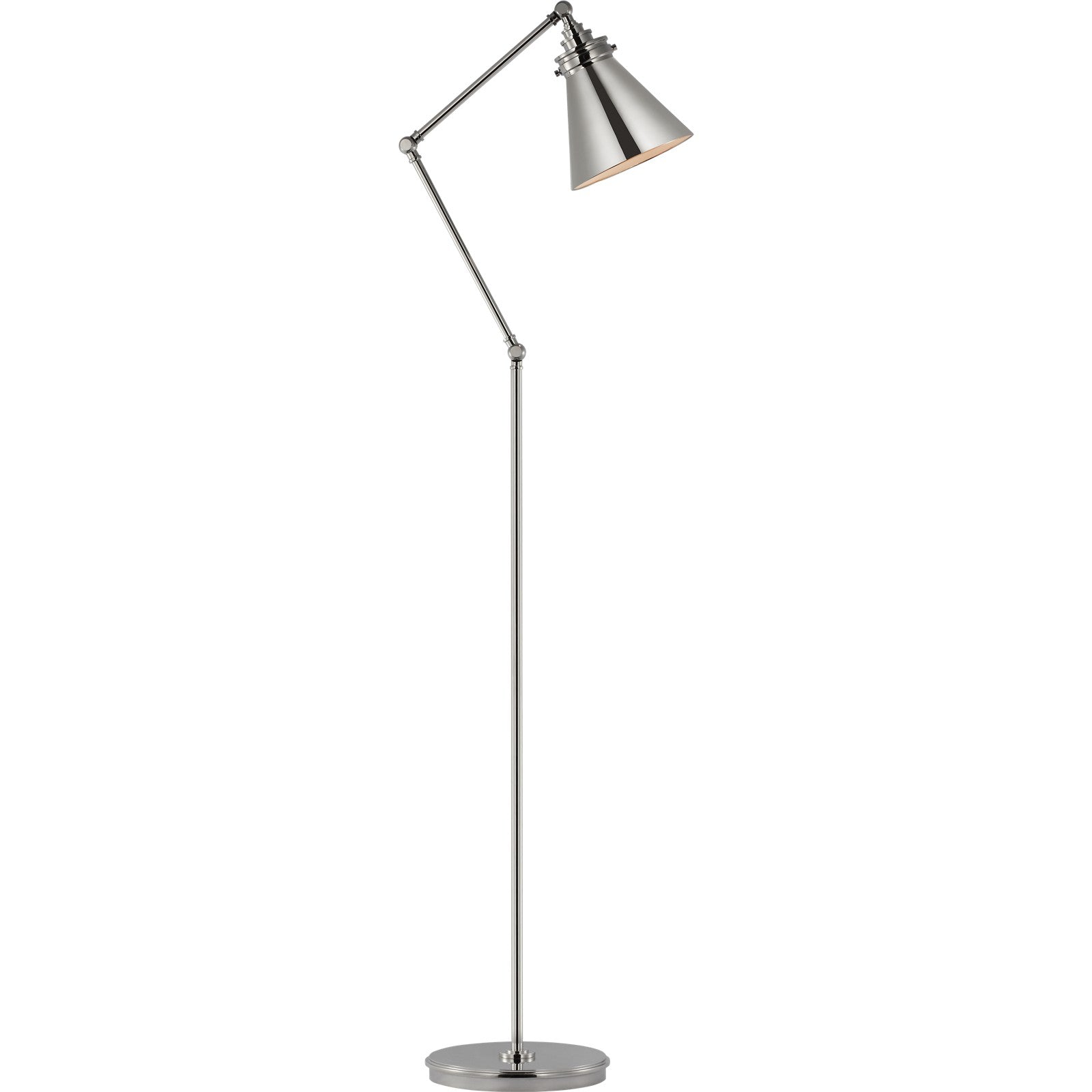 Parkington Medium Articulating Floor Lamp - Visual Comfort Floor Lamps