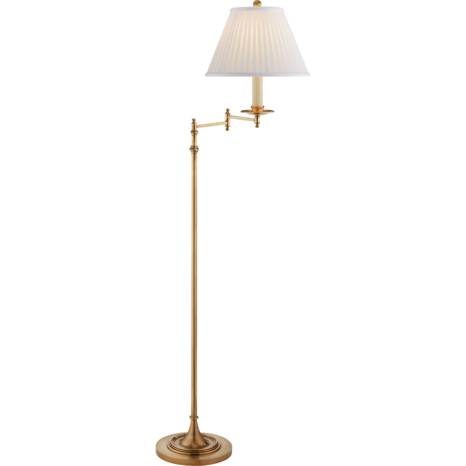 Dorchester Swing Arm Floor Lamp - Visual Comfort Floor Lamps