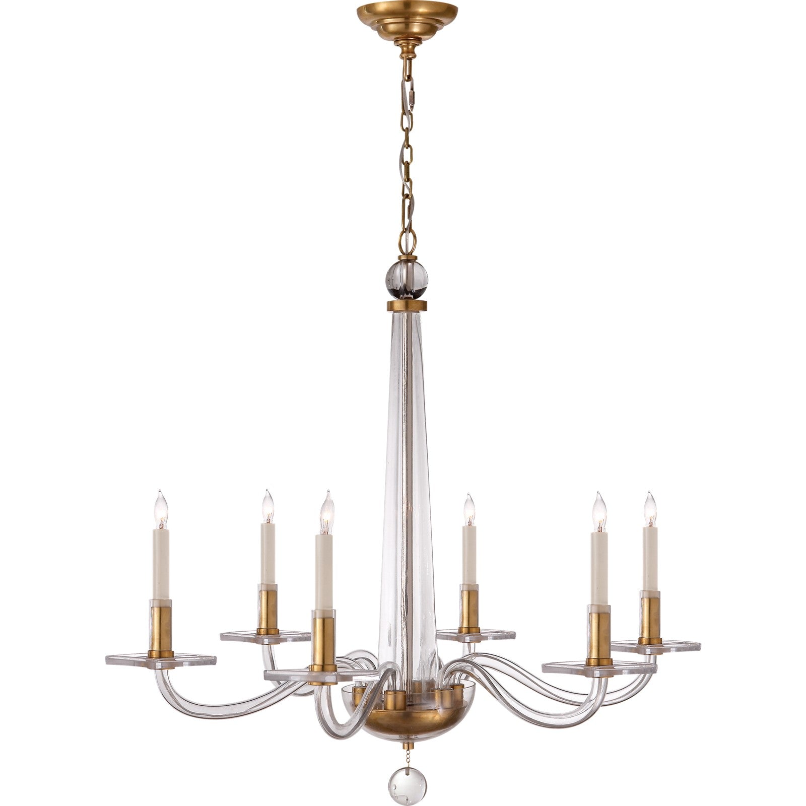 Bernardo Medium Chandelier - Visual Comfort Ceiling Lights