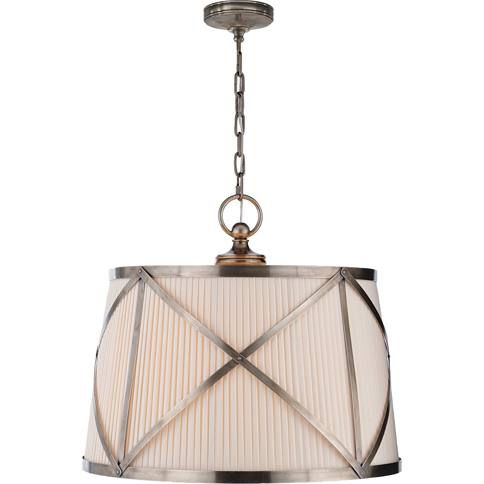 Grosvenor Large Single Hanging Shade - Visual Comfort Ceiling Lights