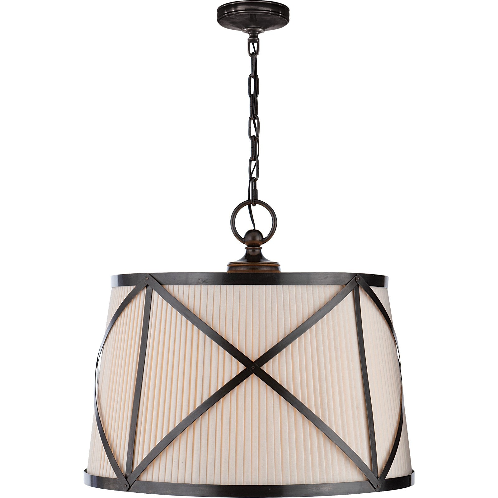 Grosvenor Large Single Hanging Shade - Visual Comfort Ceiling Lights