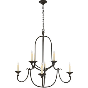 Flemish Medium Round Chandelier - Visual Comfort Ceiling Lights