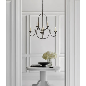 Flemish Medium Round Chandelier - Visual Comfort Ceiling Lights