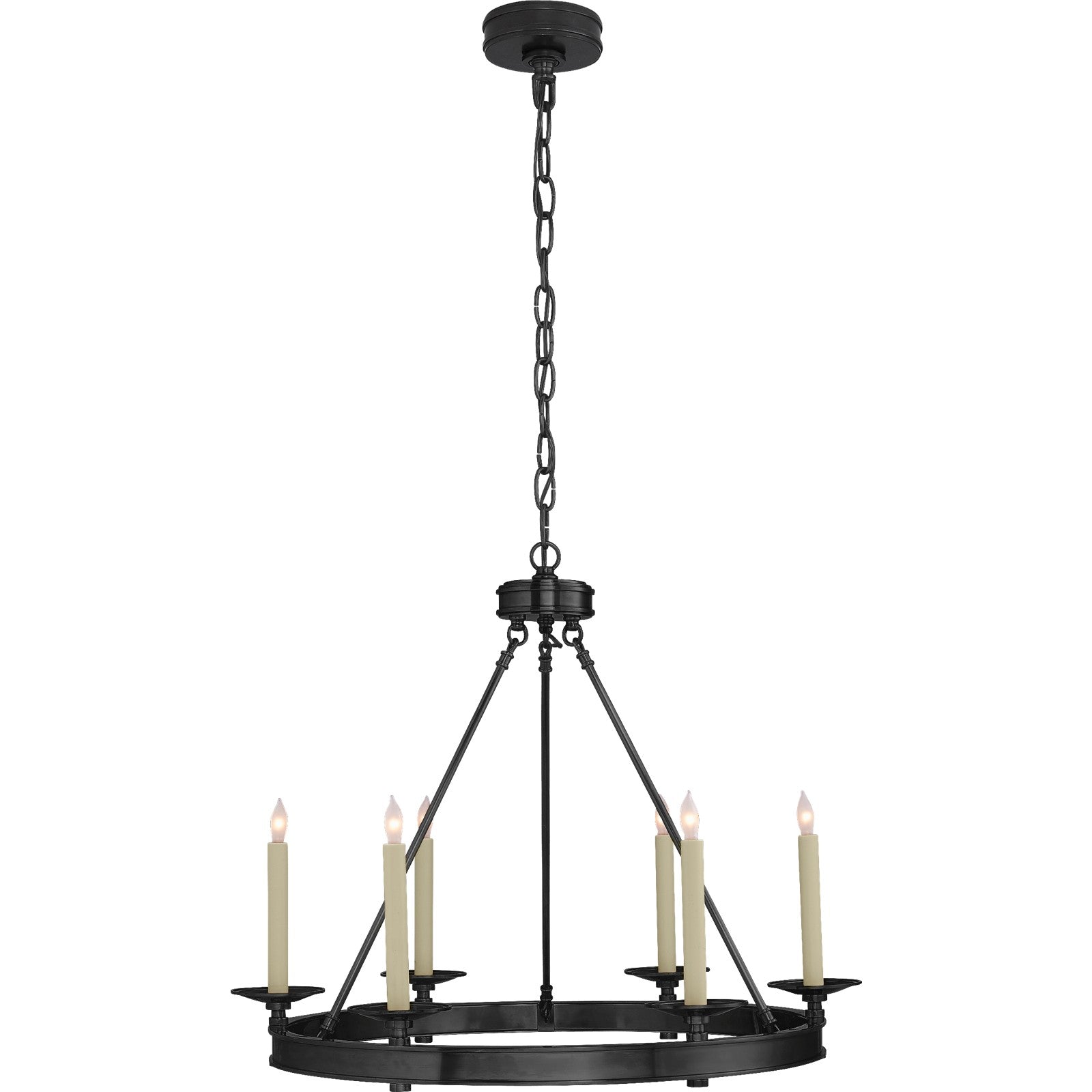 Launceton Small Ring Chandelier - Visual Comfort Ceiling Lights