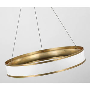 Connery 30" Ring Chandelier - Visual Comfort Ceiling Lights