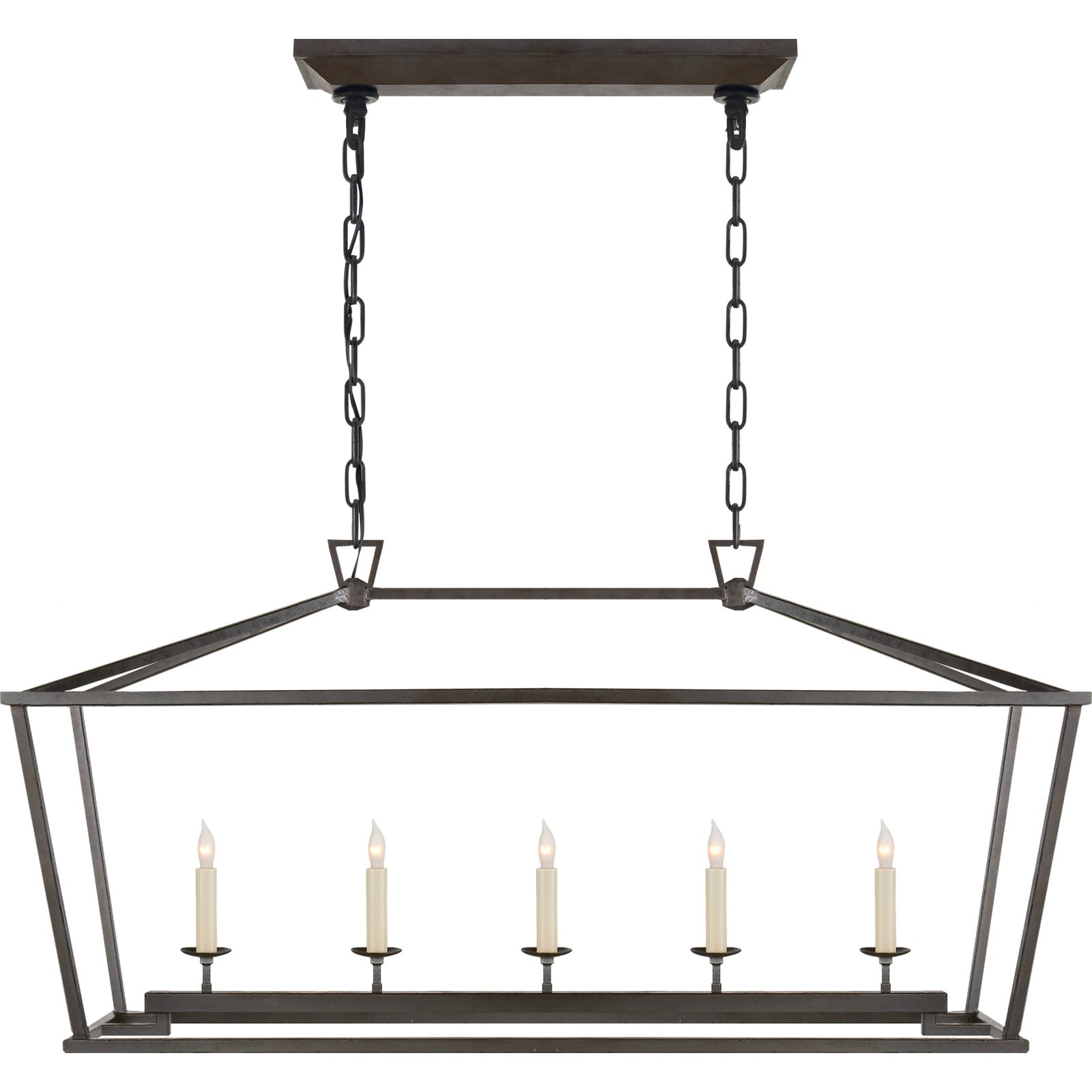 Darlana Medium Linear Lantern - Visual Comfort Ceiling Lights