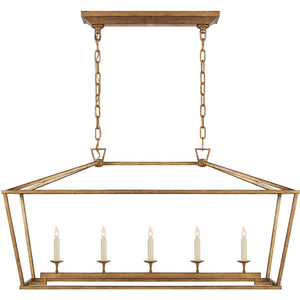 Darlana Medium Linear Lantern - Visual Comfort Ceiling Lights