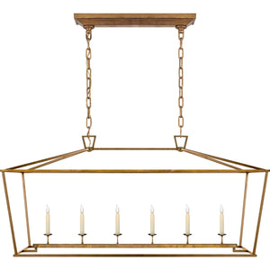 Darlana Large Linear Lantern - Visual Comfort Ceiling Lights