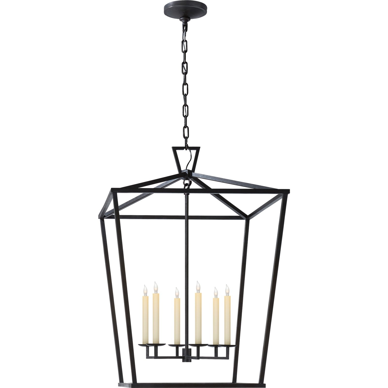 Darlana Extra Large Lantern - Visual Comfort Ceiling Lights