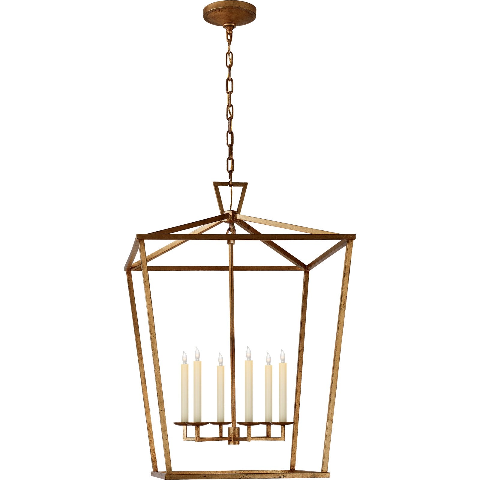 Darlana Extra Large Lantern - Visual Comfort Ceiling Lights