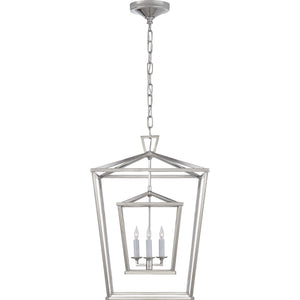Darlana Medium Double Cage Lantern - Visual Comfort Ceiling Lights