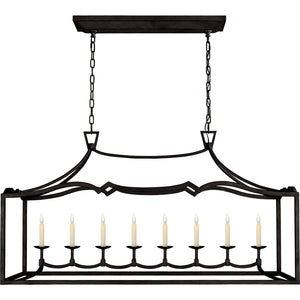 Fancy Darlana Large Linear Pendant - Visual Comfort Ceiling Lights