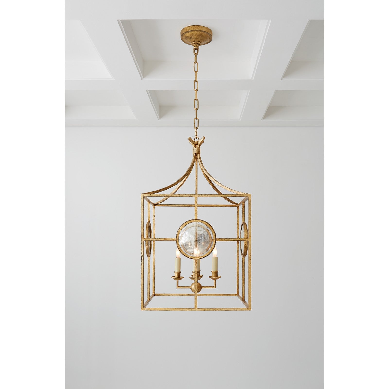 Gramercy Medium Lantern - Visual Comfort Ceiling Lights