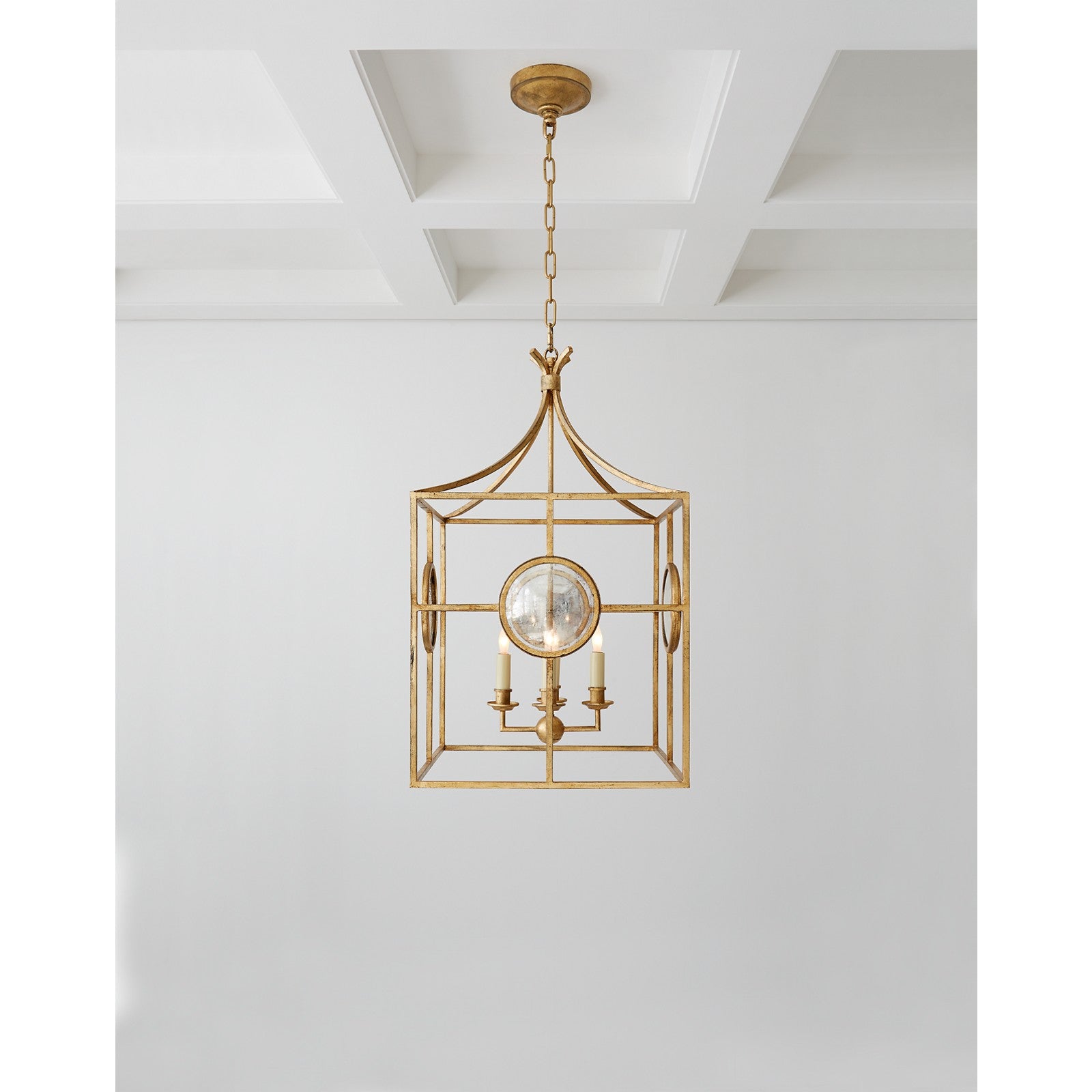 Gramercy Medium Lantern - Visual Comfort Ceiling Lights