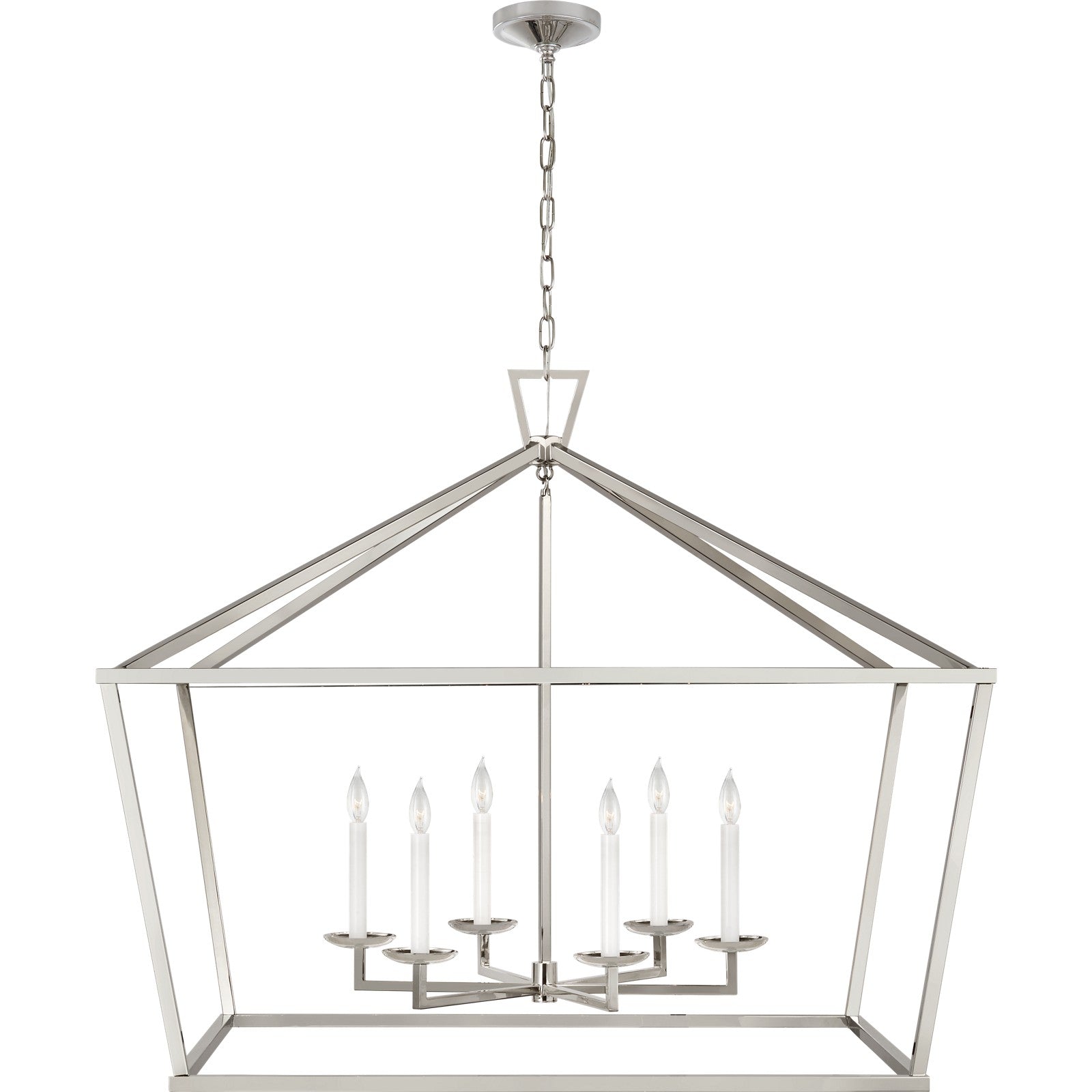 Darlana XXL Wide Lantern - Visual Comfort Ceiling Lights