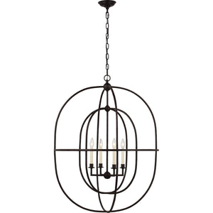 Desmond Open Double Oval Lantern - Visual Comfort Ceiling Lights