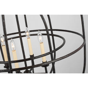 Desmond Open Double Oval Lantern - Visual Comfort Ceiling Lights