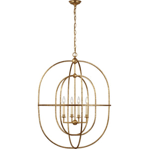 Desmond Open Double Oval Lantern - Visual Comfort Ceiling Lights