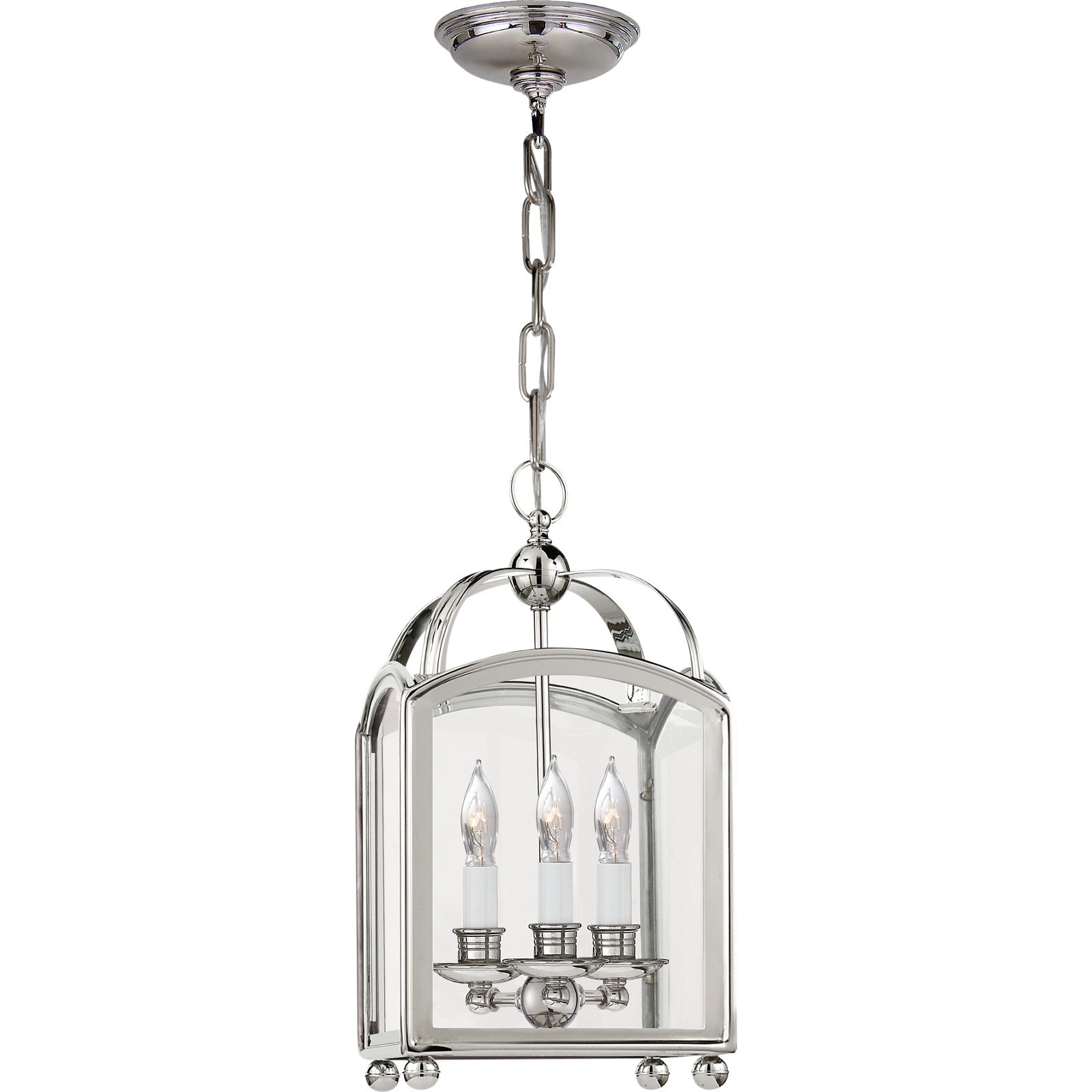Arch Top Mini Lantern - Visual Comfort Ceiling Lights