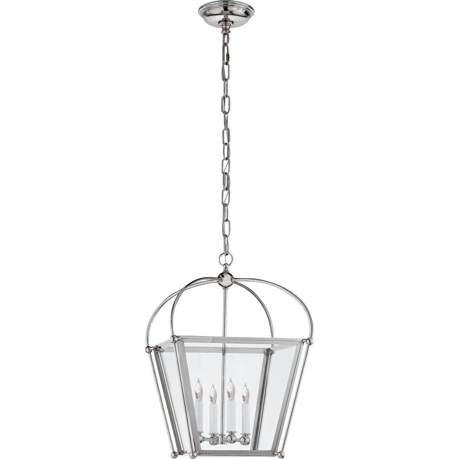 Riverside Small Square Lantern - Visual Comfort Ceiling Lights
