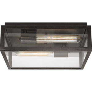 Fresno Medium Framed Flush Mount - Visual Comfort Outdoor Lighting