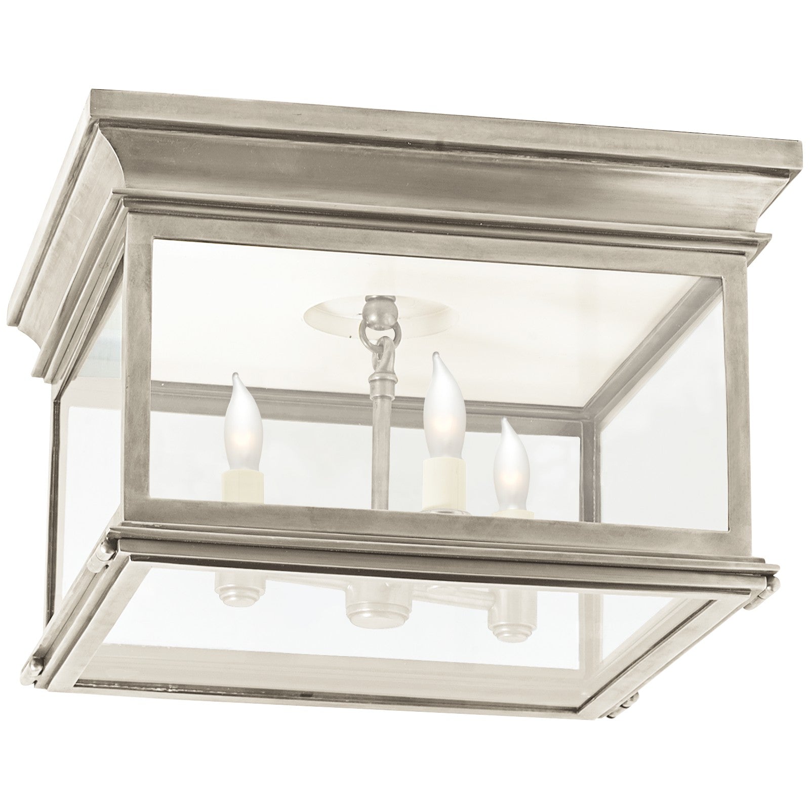 Club Large Square Flush Mount - Visual Comfort Ceiling Lights