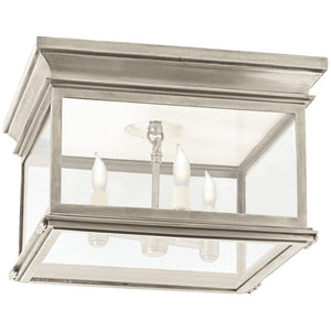 Club Large Square Flush Mount - Visual Comfort Ceiling Lights