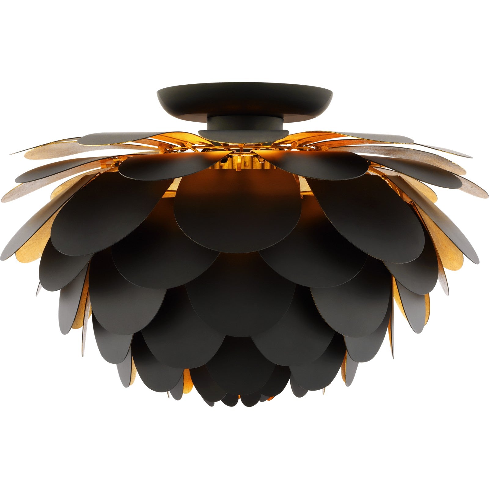 Cynara Large Flush Mount - Visual Comfort Ceiling Lights