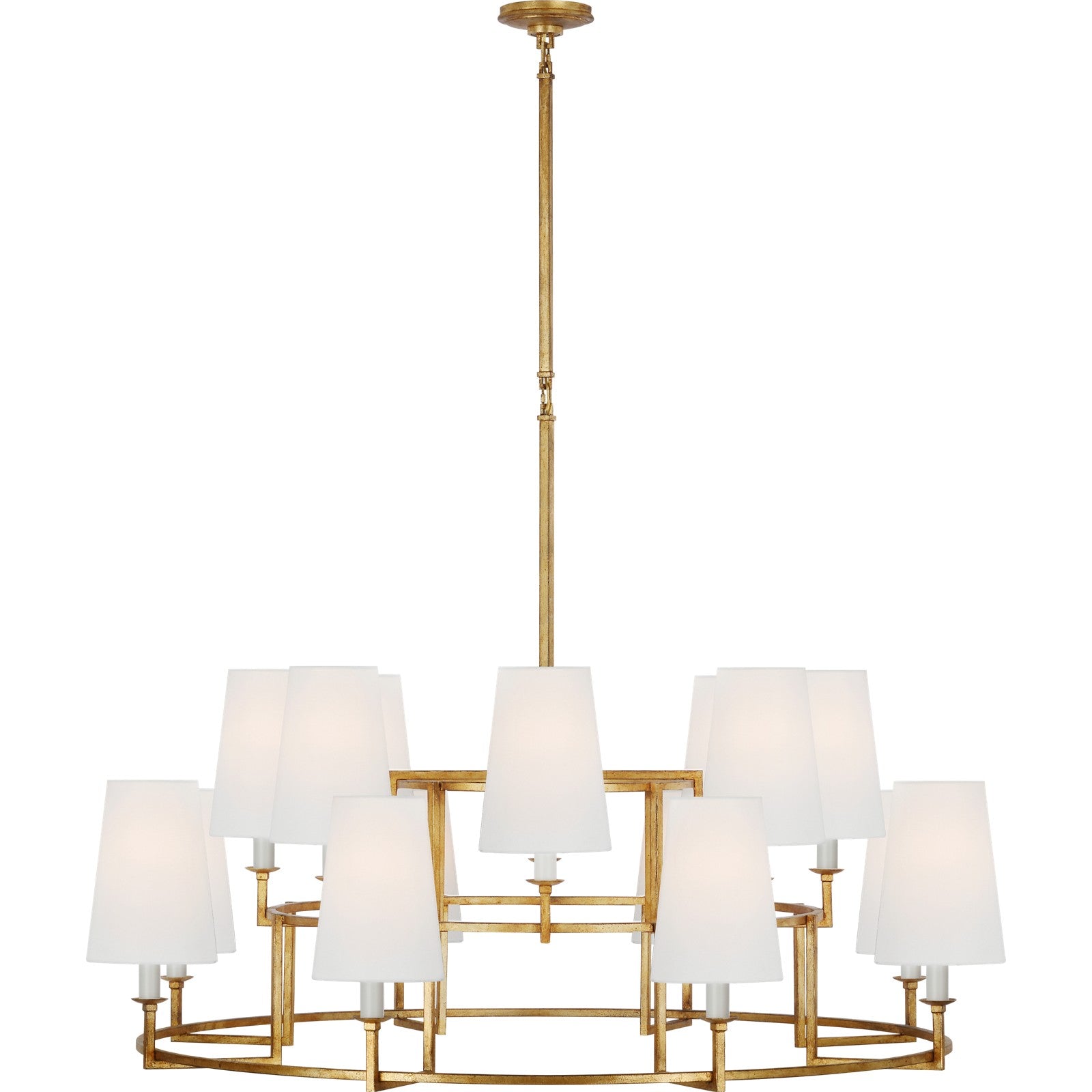 Modica XL Ring Chandelier - Visual Comfort Ceiling Lights