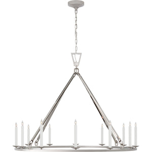 Darlana Extra Large Single Ring Chandelier - Visual Comfort Ceiling Lights