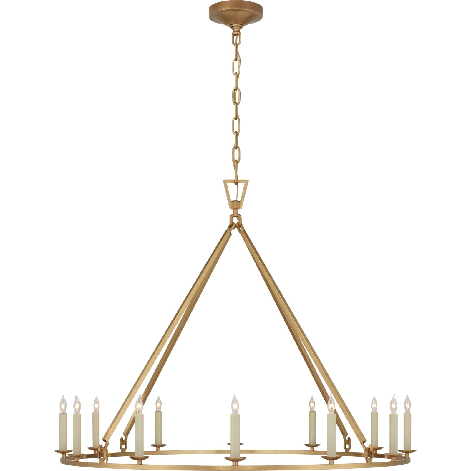 Darlana Large Single Ring Chandelier - Visual Comfort Ceiling Lights