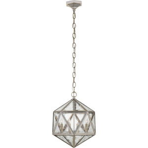 Zeno Medium 18 Facet Hedron Lantern - Visual Comfort Ceiling Lights