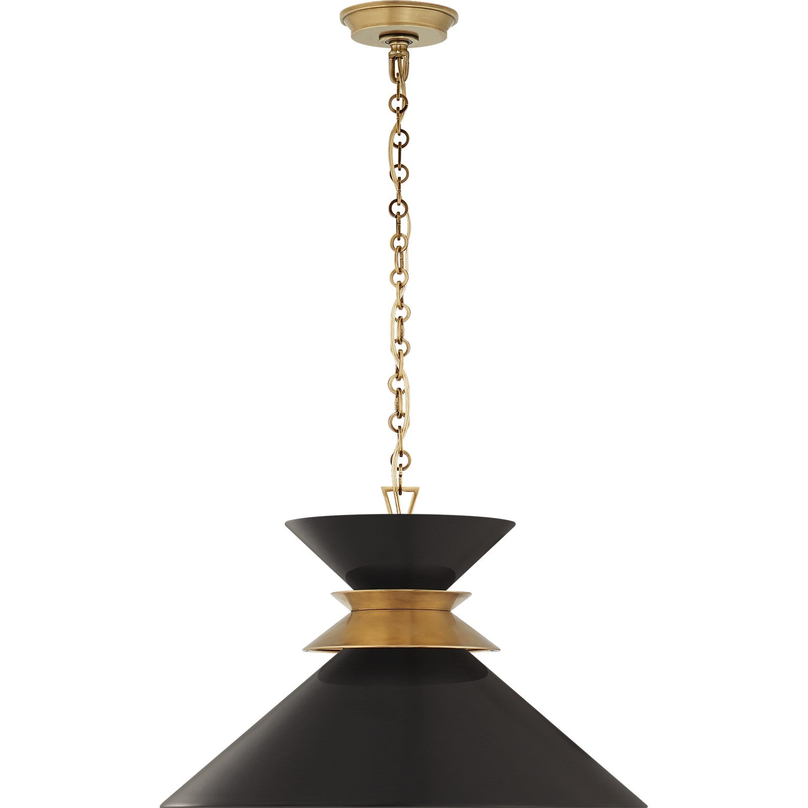 Alborg Large Stacked Pendant - Visual Comfort Ceiling Lights