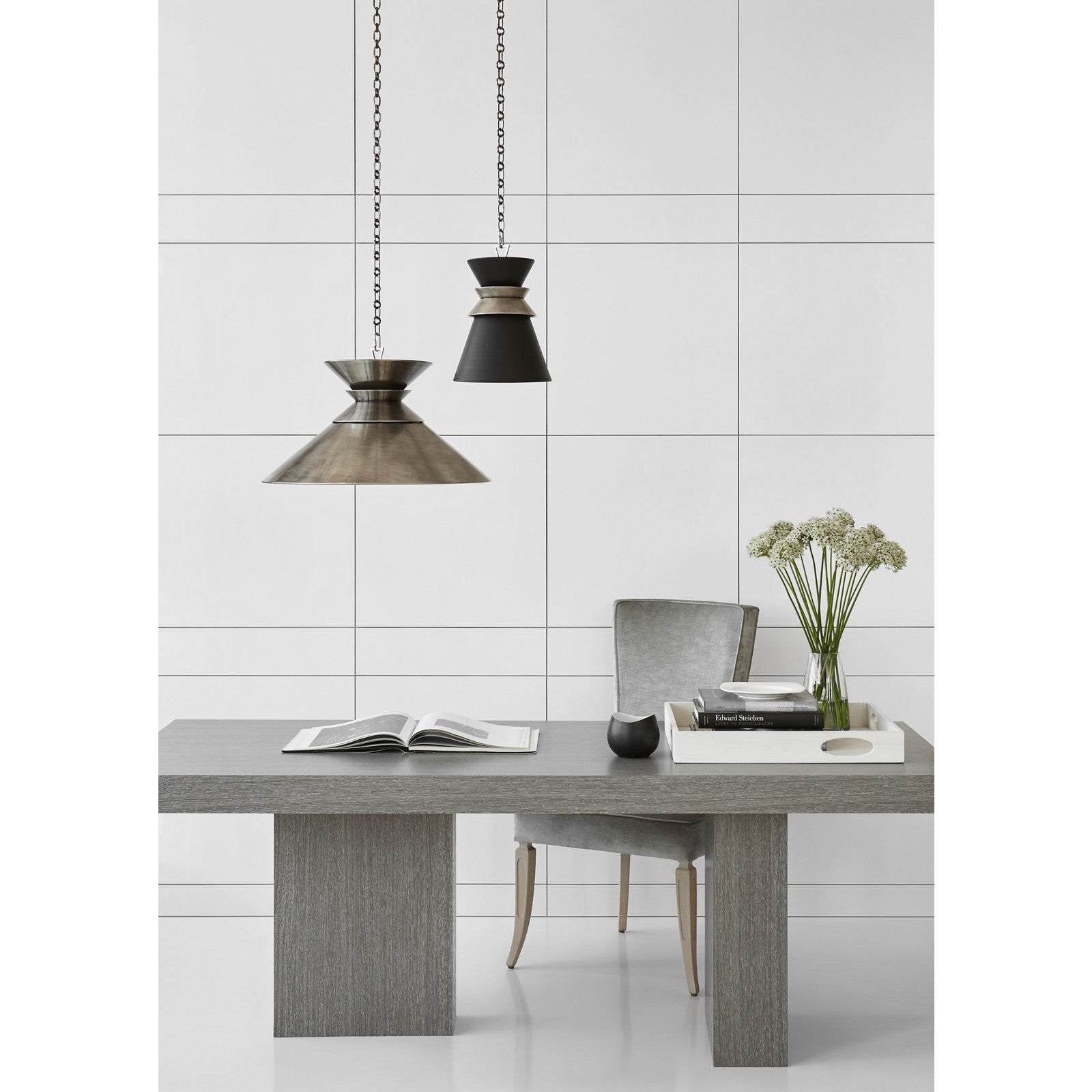 Alborg Small Stacked Pendant - Visual Comfort Ceiling Lights