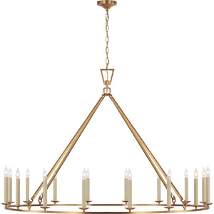 Darlana Oversized Single Ring Chandelier - Visual Comfort Ceiling Lights