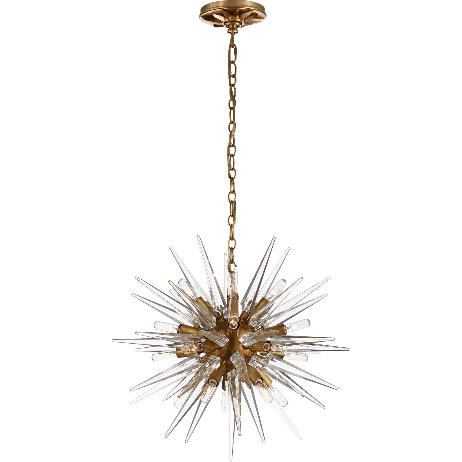 Quincy Small Sputnik Chandelier - Visual Comfort Ceiling Lights