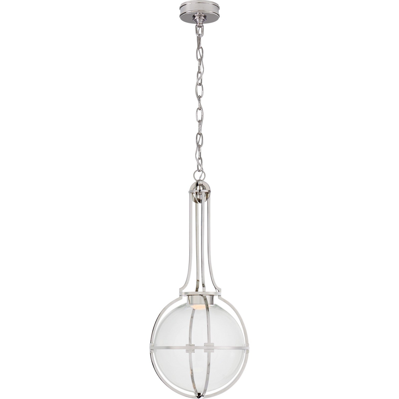Gracie Medium Captured Globe Pendant - Visual Comfort Ceiling Lights