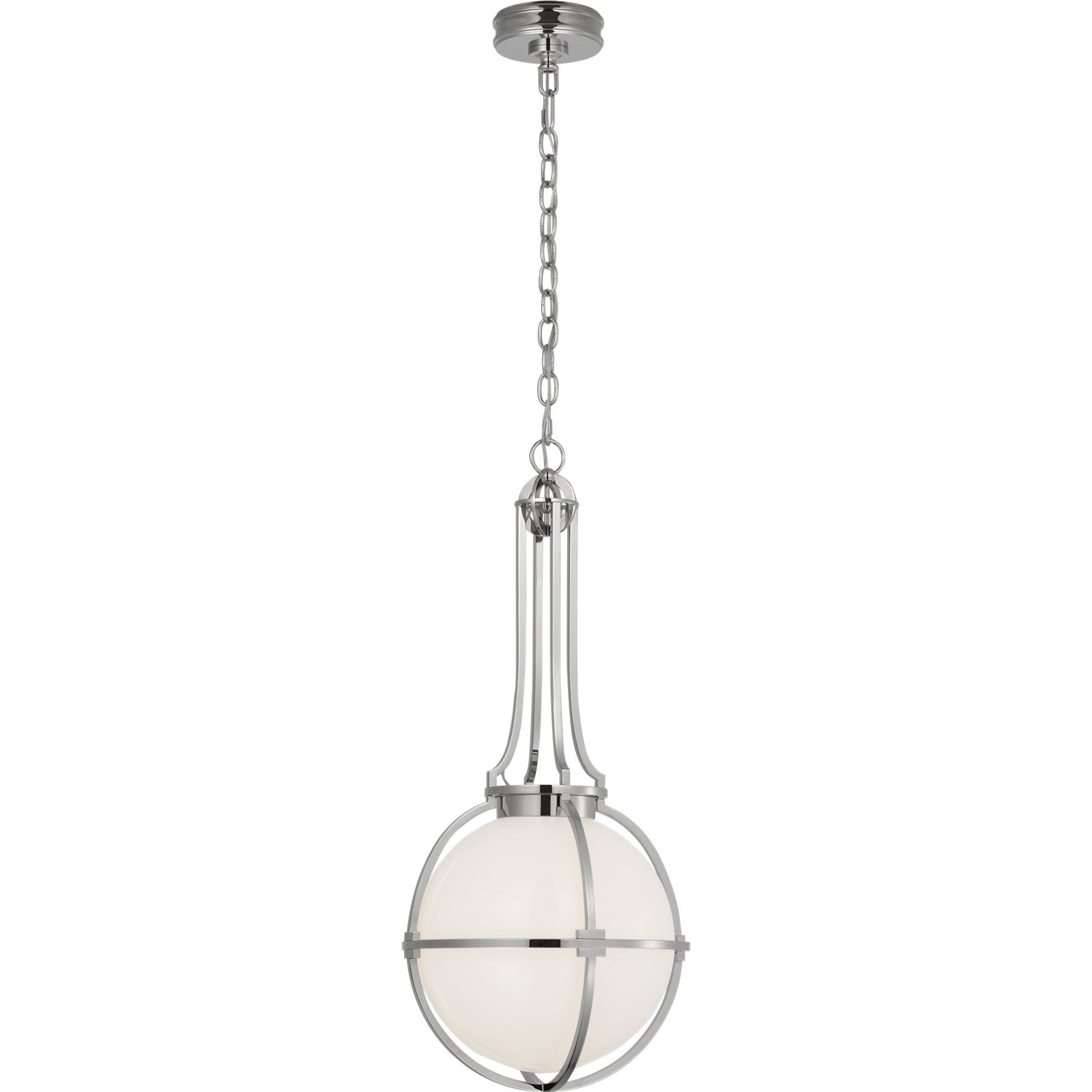 Gracie Medium Captured Globe Pendant - Visual Comfort Ceiling Lights