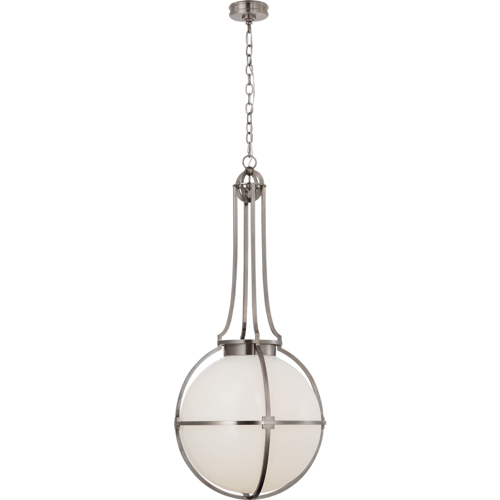 Gracie Large Captured Globe Pendant - Visual Comfort Ceiling Lights