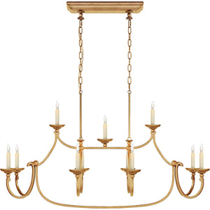 Flemish Large Linear Pendant - Visual Comfort Ceiling Lights
