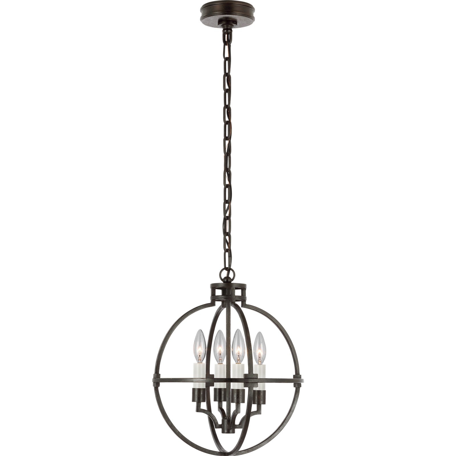 Lexie 14" Globe Lantern - Visual Comfort Ceiling Lights