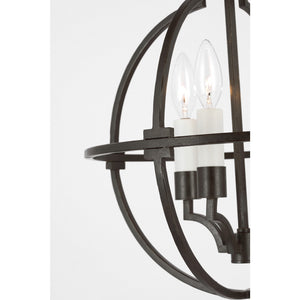 Lexie 14" Globe Lantern - Visual Comfort Ceiling Lights