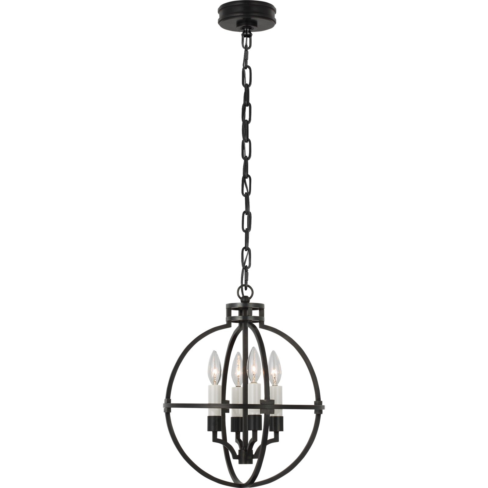 Lexie 14" Globe Lantern - Visual Comfort Ceiling Lights
