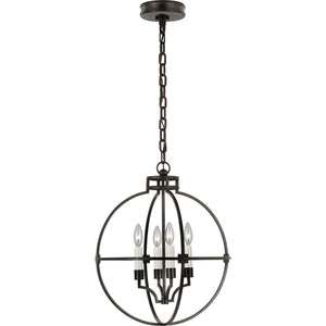 Lexie 18" Globe Lantern - Visual Comfort Ceiling Lights
